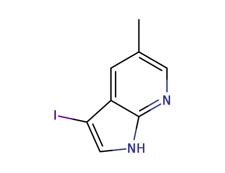 3-Iodo-5-methyl-1H-pyrrolo[2，3-b]pyridine