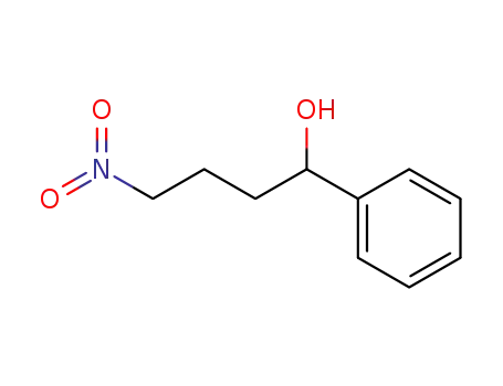 Molecular Structure of 167642-46-8 (4-nitro-1-phenyl-1-butanol)