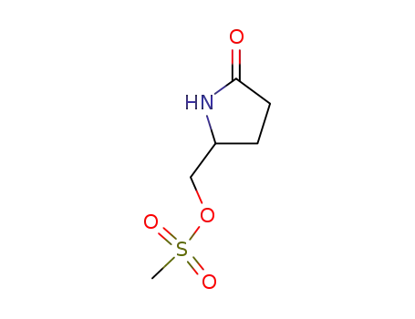 Methanesulfonic acid 5-oxo-pyrrolidin-2-ylmethyl ester