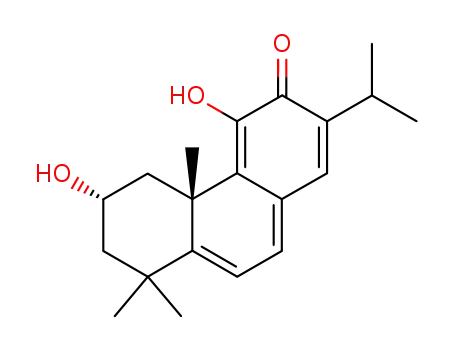 (4bS)-5,6,7,8-テトラヒドロ-4,6β-ジヒドロキシ-4bα,8,8-トリメチル-2-(1-メチルエチル)フェナントレン-3(4bH)-オン