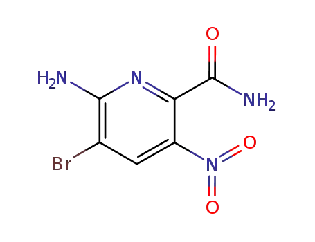 6-아미노-5-브로모-3-니트로피리딘-2-카르복스아미드