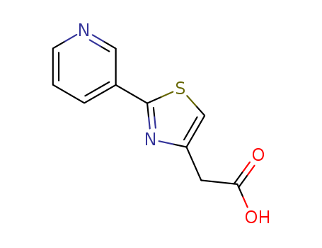 2-(2-(Pyridin-3-yl)thiazol-4-yl)acetic acid