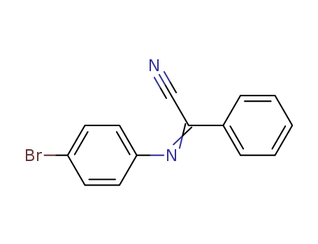 Benzeneacetonitrile, a-[(4-bromophenyl)imino]-