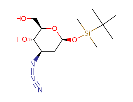 Best price/ 3-Azido-2,3-dideoxy-1-O-(tert-butyldiMethylsilyl)-β-D-arabino-hexopyranose  CAS NO.189454-43-1