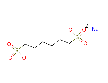 Molecular Structure of 109203-08-9 (1,6-Hexanedisulfonic acid, disodium salt)