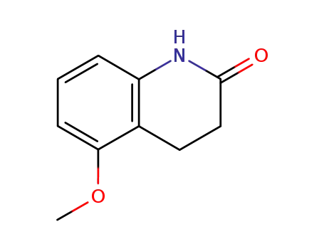 Molecular Structure of 30557-06-3 (5-METHOXY-3,4-DIHYDRO-1H-QUINOLIN-2-ONE)
