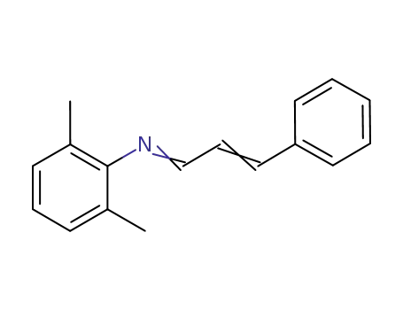 Molecular Structure of 85385-13-3 (2,6-dimethyl-N-[(1E)-3-phenylprop-2-en-1-ylidene]aniline)