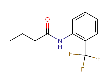 Molecular Structure of 1978-66-1 (Butanamide, N-[2-(trifluoromethyl)phenyl]-)