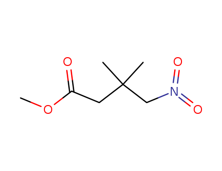 Butanoic acid, 3,3-dimethyl-4-nitro-, methyl ester