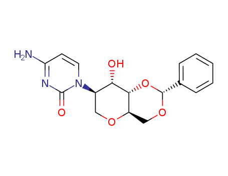 SAGECHEM/1,5-Anhydro-2-deoxy-2-(3,4-dihydro-2,4-dioxo-1(2H)-pyrimidinyl)-4,6-O-[(R)-phenylmethylene]-D-altritol