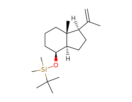 [1R-(1β,3aα,7aβ)]-[1S-(4β)]-(1,1-dimethylethyl)dimethyl{[octahydro-7a-methyl-1-(1-methylethenyl)-1H-inden-4-yl]oxy}silane