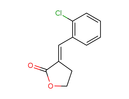 Molecular Structure of 5462-00-0 (3-(2-chlorobenzylidene)dihydrofuran-2(3H)-one)