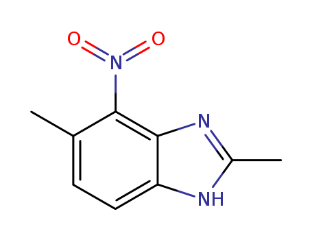 1H-Benzimidazole,2,6-dimethyl-7-nitro-