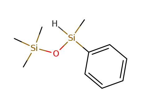 Molecular Structure of 69552-69-8 (1,1,1,3-tetramethyl-3-phenyldisiloxane)