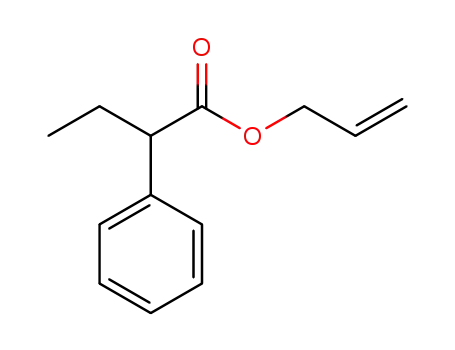 Molecular Structure of 6345-86-4 (prop-2-enyl 2-phenylbutanoate)
