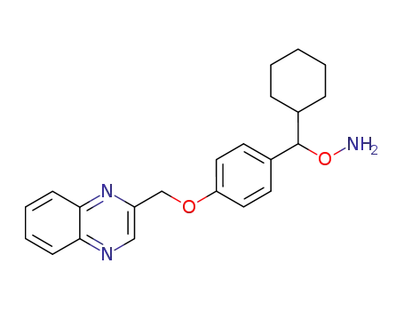 <i>O</i>-{cyclohexyl-[4-(quinoxalin-2-ylmethoxy)-phenyl]-methyl}-hydroxylamine