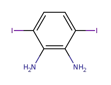 3,6-diiodo-1,2-phenylenediamine