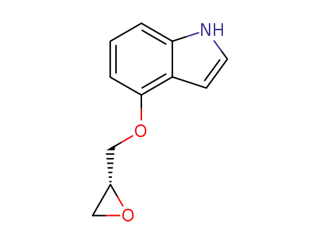 1H-Indole, 4-[(2R)-oxiranylmethoxy]-