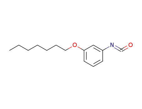 Molecular Structure of 55792-36-4 (Benzene, 1-(heptyloxy)-3-isocyanato-)