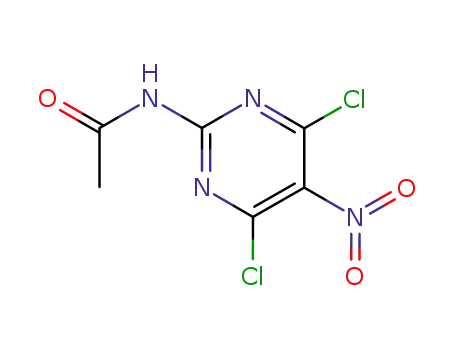 N-(4,6-dichloro-5-nitropyrimidin-2-yl)acetamide