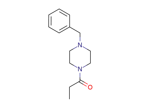 Molecular Structure of 314728-80-8 (1-(4-BENZYLPIPERAZINO)-1-PROPANONE)