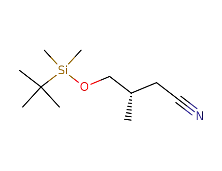 (S)-3-Methyl-4-(tert-butyldimethylsiloxy)butanenitrile