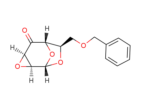 (1S,2S,4R,6S,7R)-7-Benzyloxymethyl-3,8,9-trioxa-tricyclo[4.2.1.0<sup>2,4</sup>]nonan-5-one