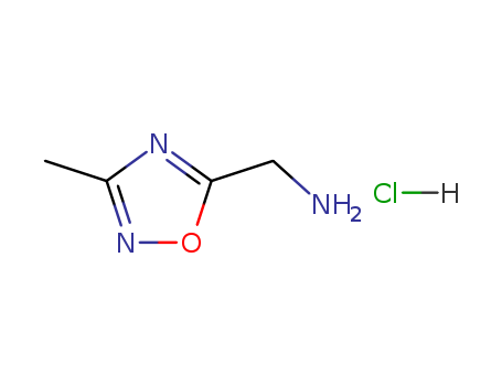 [(3-Methyl-1,2,4-oxadiazol-5-yl)methyl]amine hydrochloride