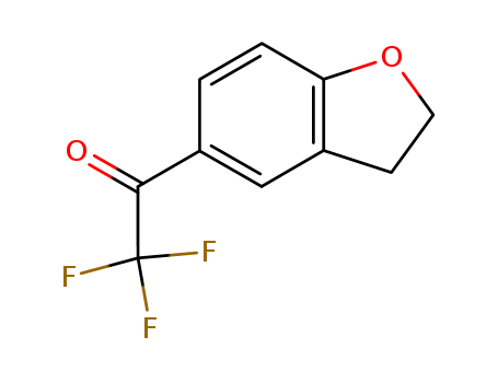 Ethanone, 1-(2,3-dihydro-5-benzofuranyl)-2,2,2-trifluoro- (9CI)