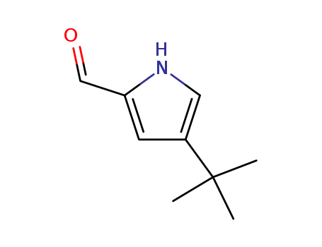 1H-Pyrrole-2-carboxaldehyde, 4-(1,1-dimethylethyl)- (9CI)