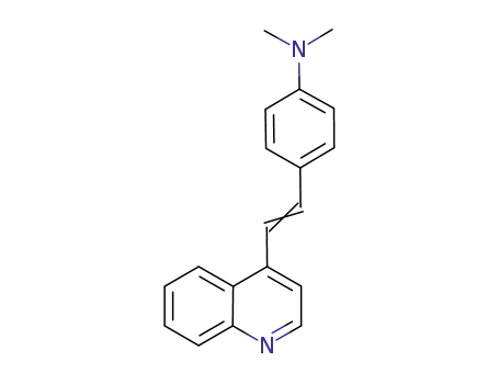 Molecular Structure of 897-55-2 (4-(4-DIMETHYLAMINOSTYRYL)QUINOLINE)