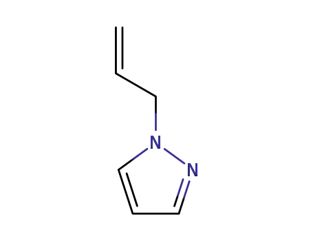 Molecular Structure of 35852-74-5 (1-ALLYL-1H-PYRAZOLE)