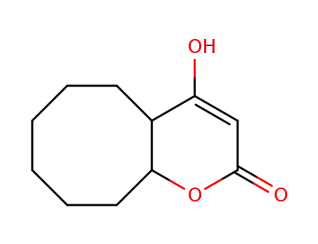 2H-Cycloocta[b]pyran-2-one, 4a,5,6,7,8,9,10,10a-octahydro-4-hydroxy-