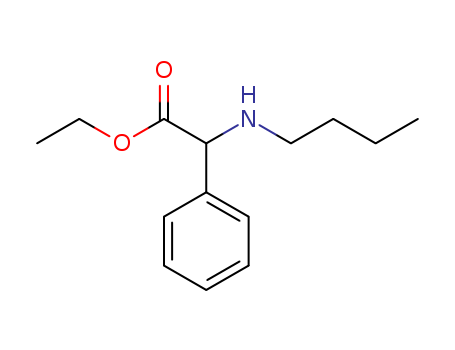 Benzeneacetic acid, a-(butylamino)-, ethyl ester cas  6976-78-9