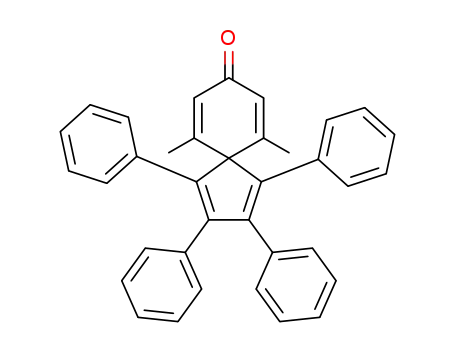 6,10-dimethyl-8-oxo-1,2,3,4-tetraphenylspiro[4.5]deca-1,3,6,9-tetraene