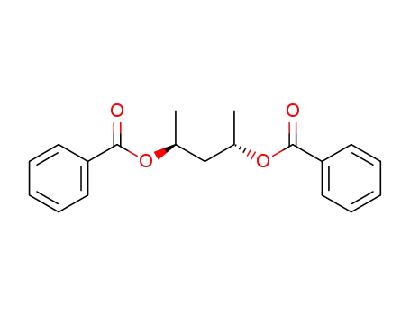 Molecular Structure of 79487-81-3 (2,4-Pentanediol, dibenzoate, (2S,4S)-)