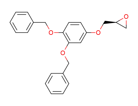 (2S)-(+)-1-(3',4'-dibenzyloxyphenoxy)-2,3-epoxypropane