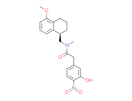 2-(3-Hydroxy-4-nitro-phenyl)-N-((R)-5-methoxy-1,2,3,4-tetrahydro-naphthalen-1-ylmethyl)-N-methyl-acetamide
