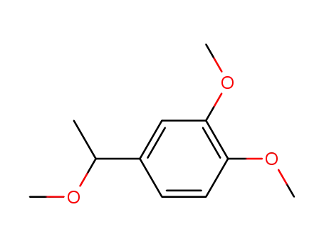 1,2-dimethoxy-4-(1-methoxyethyl)benzene