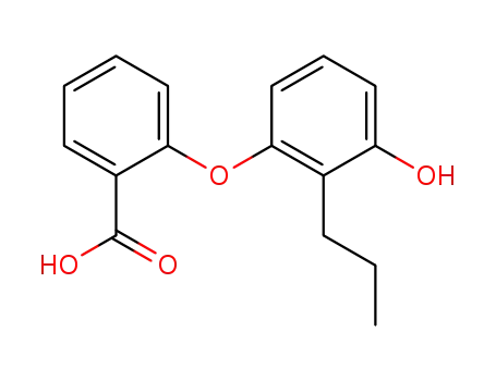 Benzoic acid, 2-(3-hydroxy-2-propylphenoxy)-