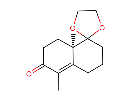 5,8a-dimethyl-3,4,8,8a-tetrahydro-2H-spiro[naphthalene-1,2′-[1,3]dioxolan]-6(7H)-one