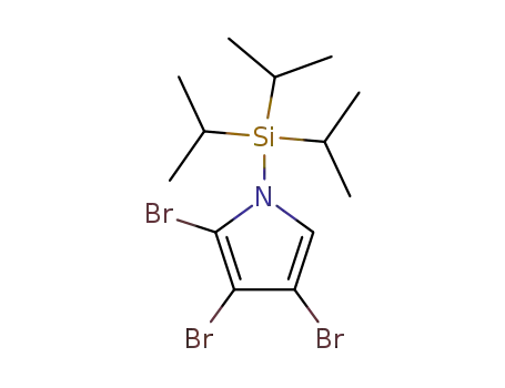 2,3,4-tribromo-1-(triisopropylsilyl)pyrrole