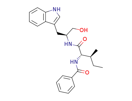 N-{(1S,2S)-1-[(S)-1-Hydroxymethyl-2-(1H-indol-3-yl)-ethylcarbamoyl]-2-methyl-butyl}-benzamide