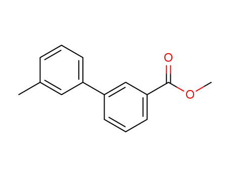 Molecular Structure of 128460-74-2 (methyl 3'-methylbiphenyl-3-carboxylate)