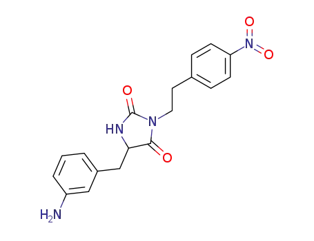 5-(3-Amino-benzyl)-3-[2-(4-nitro-phenyl)-ethyl]-imidazolidine-2,4-dione