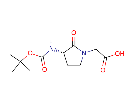(S)-(3-N-Boc-Amino-2-oxo-pyrrolidin-1-yl)-aceticacid