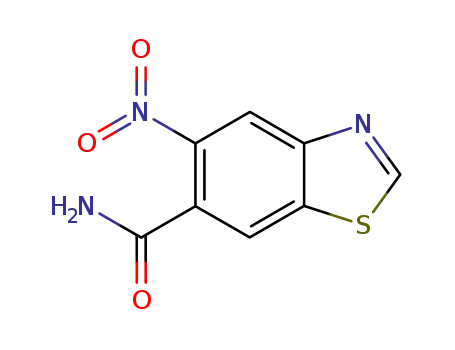 6-벤조티아졸카르복사미드,5-니트로-(9CI)
