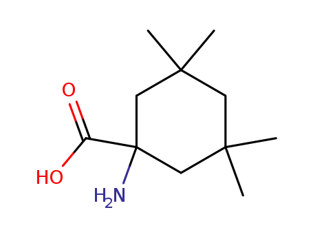 Molecular Structure of 13725-03-6 (1-AMINO-3,3,5,5-TETRAMETHYLCYCLOHEXANECARBOXYLIC ACID)
