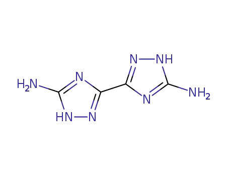 Molecular Structure of 22819-10-9 (5,5'-Diamino-3,3'-bis-1,2,4-triazole)
