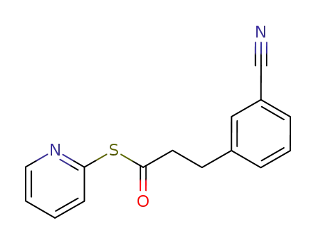 3-(3-cyanophenyl)propionic acid thiopyridyl ester